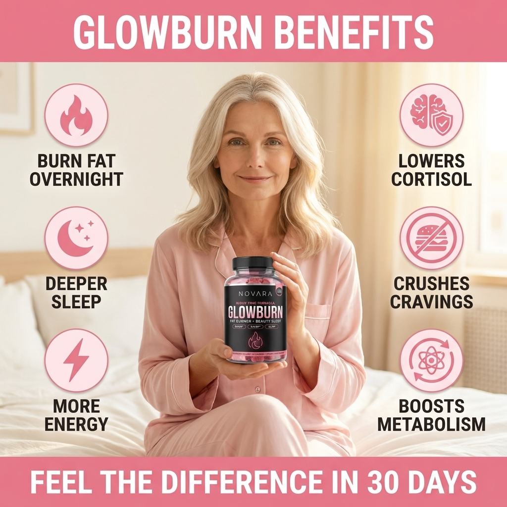 GlowBurn |Nighttime Fat Burner Gummies - Wild Strawberry