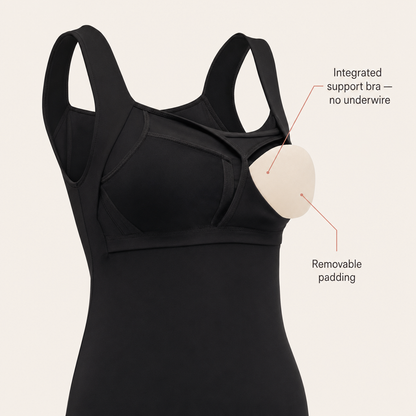 SculptLift Tank | All-Day Smoothing Tank with Built-In Bra